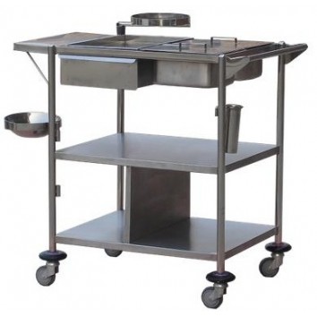 DRESSING TREATMENT TROLLEY